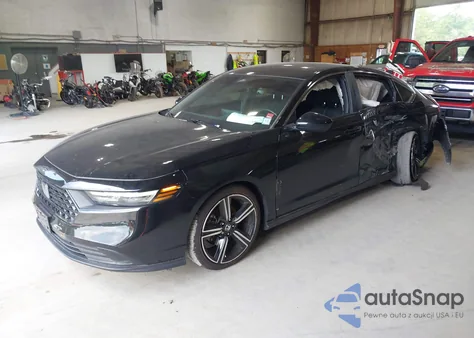 2023 Honda Accord Hybrid Sport из США, поврежденный, VIN 1HGCY2F51PA016444